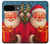 S4046 Happy Santa Hülle Schutzhülle Taschen für Google Pixel 9
