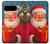 S4046 Happy Santa Hülle Schutzhülle Taschen für Google Pixel 9 Pro