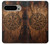 S4036 Viking Vegvisir Compass Wood Hülle Schutzhülle Taschen für Google Pixel 9 Pro XL