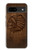 S4035 Native American Wood Carving Hülle Schutzhülle Taschen für Google Pixel 8a