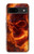 S4062 Fire Skull Hülle Schutzhülle Taschen für Google Pixel 8a