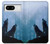 S4053 Two Wolves Couple Howling Forest Hülle Schutzhülle Taschen für Google Pixel 8