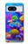S4058 Colorful Aquarium Hülle Schutzhülle Taschen für Google Pixel 8
