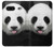 S4049 Cute Panda Stick Out Tongue Hülle Schutzhülle Taschen für Google Pixel 7