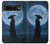 S4034 Samurai Moon Night Hülle Schutzhülle Taschen für Google Pixel 7 Pro