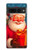 S4046 Happy Santa Hülle Schutzhülle Taschen für Google Pixel 7 Pro