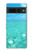 S4066 Summer Ocean Beach Hülle Schutzhülle Taschen für Google Pixel 7 Pro