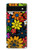 S4043 Colorful Flowers Cartoon Hülle Schutzhülle Taschen für Google Pixel 6a