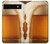 S4070 Beer Glass Hülle Schutzhülle Taschen für Google Pixel 6a