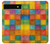 S4077 Water Color Painting Colorful Check Pattern Hülle Schutzhülle Taschen für Google Pixel 6a