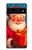 S4046 Happy Santa Hülle Schutzhülle Taschen für Google Pixel 6 Pro