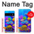 S4058 Colorful Aquarium Hülle Schutzhülle Taschen für Google Pixel 6 Pro