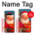 S4046 Happy Santa Hülle Schutzhülle Taschen für LG V60 ThinQ 5G