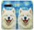 S4064 Smile Dog Van Gogh Starry Night Hülle Schutzhülle Taschen für LG V60 ThinQ 5G