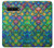 S4071 Colorful Mermaid Scale Hülle Schutzhülle Taschen für LG V60 ThinQ 5G