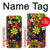 S4043 Colorful Flowers Cartoon Hülle Schutzhülle Taschen für LG G8 ThinQ