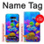 S4058 Colorful Aquarium Hülle Schutzhülle Taschen für LG G8 ThinQ