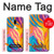 S4037 Colorful Zebra Pattern Hülle Schutzhülle Taschen für LG G7 ThinQ