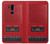 S4073 Vintage Red Cassette Player Graphic Hülle Schutzhülle Taschen für LG G7 ThinQ