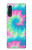 S4033 Pastel Color Tie Dye Hülle Schutzhülle Taschen für LG Velvet