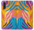 S4037 Colorful Zebra Pattern Hülle Schutzhülle Taschen für LG Velvet