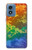 S4047 LGBTQ Camouflage Hülle Schutzhülle Taschen für Motorola Moto G Play 4G (2024)