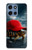 S4056 Madagascar Turtle Red Cap Hülle Schutzhülle Taschen für Motorola Moto G 5G (2025)