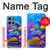 S4058 Colorful Aquarium Hülle Schutzhülle Taschen für Motorola Moto G 5G (2025)