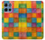 S4077 Water Color Painting Colorful Check Pattern Hülle Schutzhülle Taschen für Motorola Moto G 5G (2025)