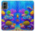 S4058 Colorful Aquarium Hülle Schutzhülle Taschen für Motorola Moto G 5G (2024)