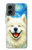 S4064 Smile Dog Van Gogh Starry Night Hülle Schutzhülle Taschen für Motorola Moto G 5G (2024)