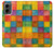 S4077 Water Color Painting Colorful Check Pattern Hülle Schutzhülle Taschen für Motorola Moto G 5G (2024)