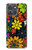 S4043 Colorful Flowers Cartoon Hülle Schutzhülle Taschen für Motorola Moto G Power (2025)