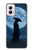 S4034 Samurai Moon Night Hülle Schutzhülle Taschen für Motorola Moto G Power 5G (2024)