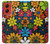 S4043 Colorful Flowers Cartoon Hülle Schutzhülle Taschen für Motorola Moto G Stylus 5G (2024)