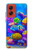 S4058 Colorful Aquarium Hülle Schutzhülle Taschen für Motorola Moto G Stylus 5G (2024)