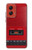 S4073 Vintage Red Cassette Player Graphic Hülle Schutzhülle Taschen für Motorola Moto G Stylus 5G (2024)
