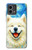 S4064 Smile Dog Van Gogh Starry Night Hülle Schutzhülle Taschen für Motorola Moto G Stylus 5G (2023)