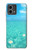 S4066 Summer Ocean Beach Hülle Schutzhülle Taschen für Motorola Moto G Stylus 5G (2023)