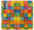S4077 Water Color Painting Colorful Check Pattern Hülle Schutzhülle Taschen für Motorola Moto G Stylus 5G (2022)