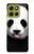 S4049 Cute Panda Stick Out Tongue Hülle Schutzhülle Taschen für Motorola Moto G86