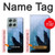 S4053 Two Wolves Couple Howling Forest Hülle Schutzhülle Taschen für Motorola Moto G56