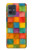 S4077 Water Color Painting Colorful Check Pattern Hülle Schutzhülle Taschen für Motorola Moto G54