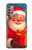 S4046 Happy Santa Hülle Schutzhülle Taschen für Motorola Moto G30, G20, G10