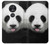 S4049 Cute Panda Stick Out Tongue Hülle Schutzhülle Taschen für Motorola Moto G7 Power