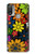S4043 Colorful Flowers Cartoon Hülle Schutzhülle Taschen für Motorola Moto E20,E30,E40