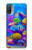 S4058 Colorful Aquarium Hülle Schutzhülle Taschen für Motorola Moto E20,E30,E40