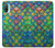S4071 Colorful Mermaid Scale Hülle Schutzhülle Taschen für Motorola Moto E20,E30,E40