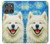S4064 Smile Dog Van Gogh Starry Night Hülle Schutzhülle Taschen für Motorola Edge (2025)