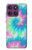 S4033 Pastel Color Tie Dye Hülle Schutzhülle Taschen für Motorola Edge 60 Pro